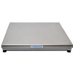 Cambridge PB-1818-500 Weighfer Low Profile Bench 18 x 18 Stainless Steel 500  lb - Base Only