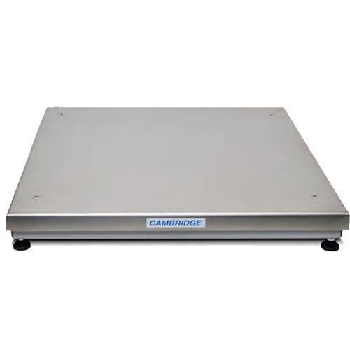 Cambridge PB-1818-500 Weighfer Low Profile Bench 18 x 18 Stainless Steel 500  lb - Base Only