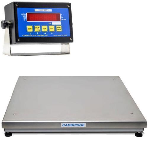 Cambridge PB-10AT-1818-1000  Weighfer Low Profile 18 x 18 Bench Scale 1000 x 0.2 lb