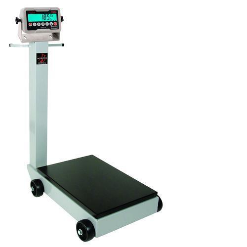 Detecto 8852F-185B-AC NTEP Legal for Trade Digital Platform Scale with Battery level with AC Adapter 1000 lb x 0.5 lb