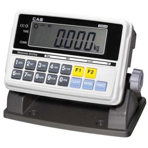 CAS CI-201A Indicator with 1 Inch LCD Display, Legal for Trade 