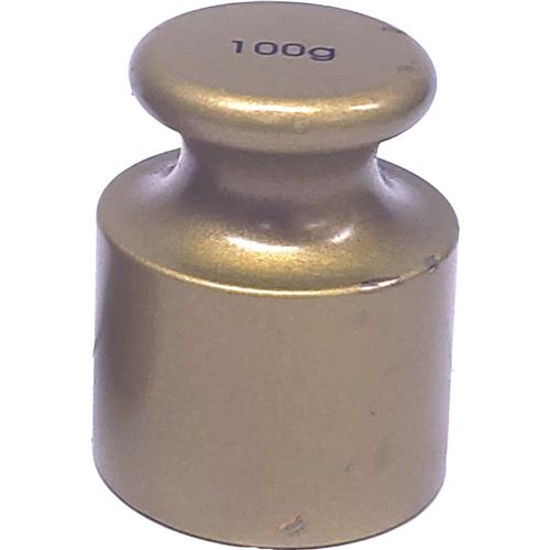 Ohaus General Purpose Brass (Slightly Used) Individual Cylinder Calibration Weight - 100g 