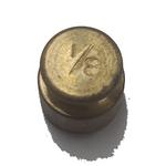 Ohaus Class 5 Brass Calibration Weight - 1/8 oz