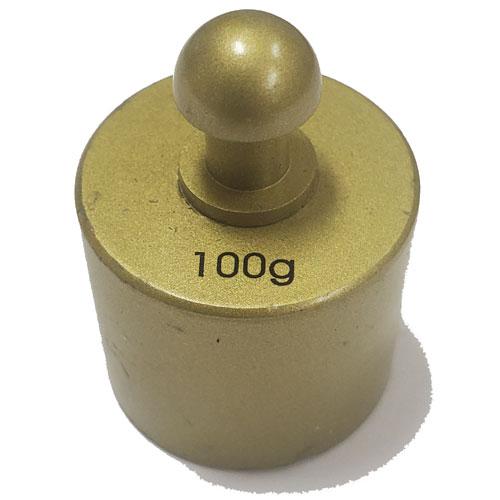 Ohaus Class 6 Brass Individual Screw Knob Calibration Weight - 100g 