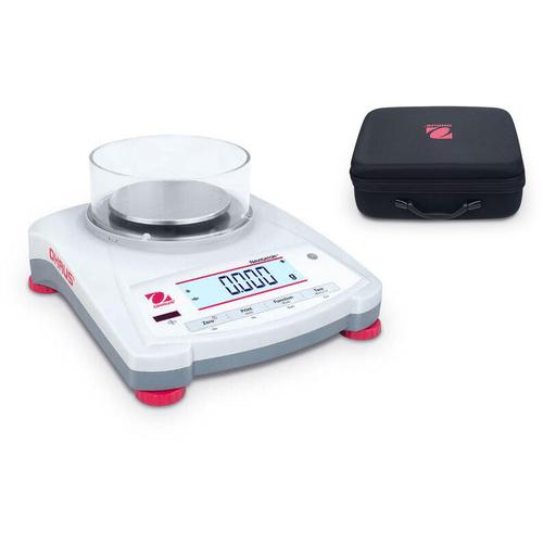 Ohaus NV123 Navigator with Touchless Sensors Portable Balance and Carrying Case - 120 x 0.001 g 