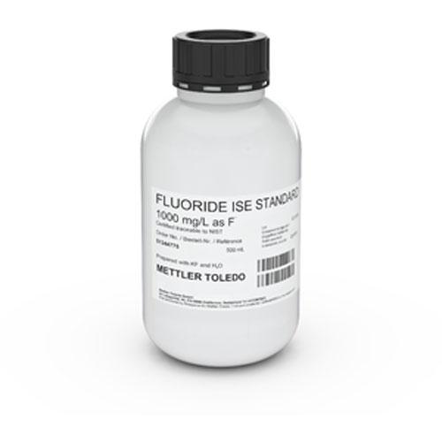 Mettler Toledo 51344775 ISE standard F Fluoride 1000 mg/L (500mL)