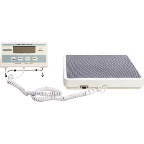 HealthOMeter 349KLX Digital Medical Scale, 400 lb x 0.2 lb with RS232