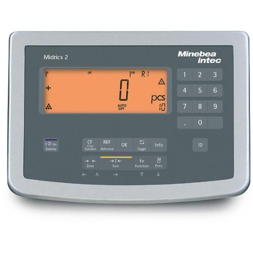 Minebea MIS2U-L9 Midrics 2 Indicator for Midrics bench and Floor Scales with Internal Battery Pack