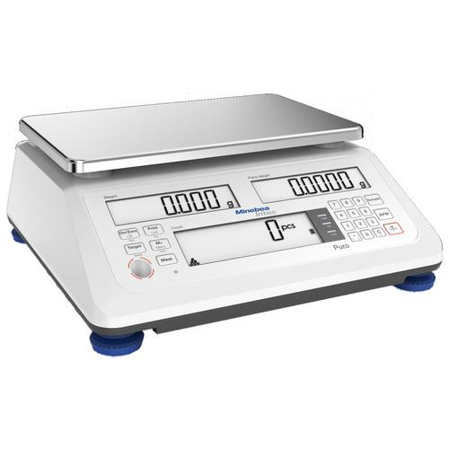 Minebea Puro EF-LT3P3-30d Count Compact Scale 11.02 x 7.08 in - 6 x 0.0002 lb