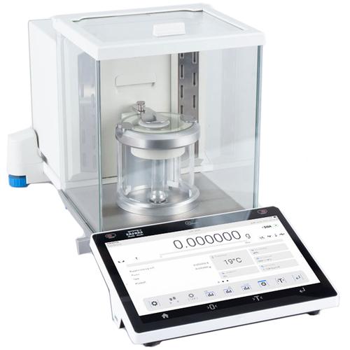 RADWAG XA 6/21.5Y.M.A.P Micro Balance with automatic adapter for pipettes calibration 6 g x 0.001 mg and 21 g x 0.002 mg