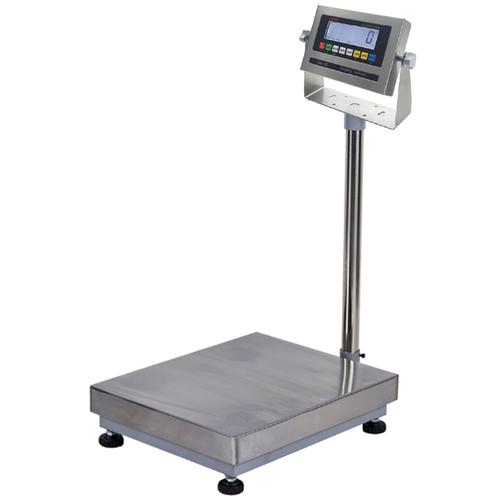 LP Scale LP7611SS-1212-60 Heavy Duty Legal for Trade 12 x 12 inch Stainless Steel Bench Scale 60 x 0.01 lb
