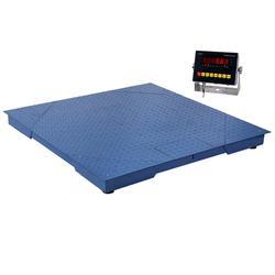 LP Scale LP7620-2424-2500 Legal for Trade Mild Steel 2 x 2 Ft  LED Floor Scale 2500 x 0.5 lb