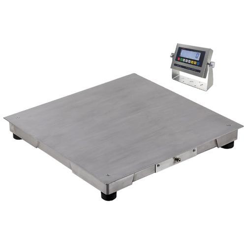 LP Scale LP7620SS-2424-5000 Legal for Trade Stainless Steel 2 x 2 Ft  SS LCD Floor Scale 5000 x 1 lb