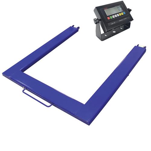 LP Scale LP624A-5040-1000-2.5 Legal for Trade Mild Steel 40 x 50 x 2.5 inch LCD Portable U-Beam Scale 1000 x 0.2 lb