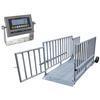 LP Scale LP76248A-6084-2500 Legal for Trade Mild Steel 60 x 84 inch LCD Cattle Scale 2500 x 0.5 lb