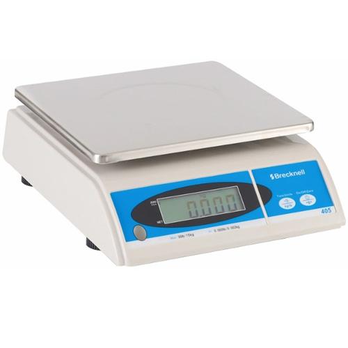 Brecknell 405-LCD-6 Digital General Purpose / Portion Control Scale, 6000 x 1 g  or 12 x 0.002 lb