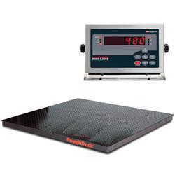 Rice Lake 480-66310 Roughdeck Floor Scale 5 ft x 5 ft Legal for Trade with 480 Indicator - 5000 x 1 lb