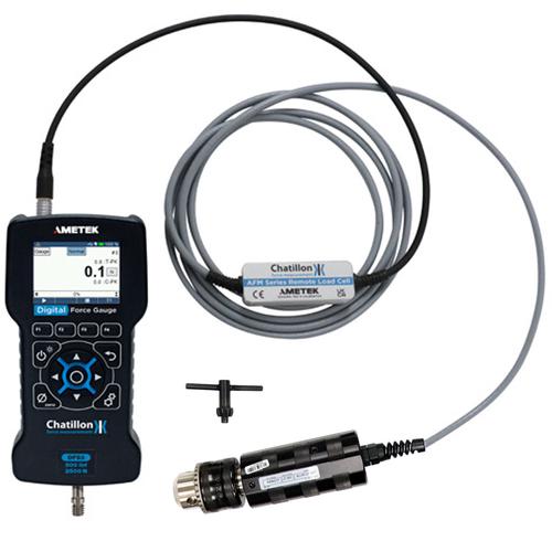 Chatillon DFS3-050-AQM-0050 Digital Force Gauge  50 x 0.001 lbf) with Torque Remote Loadcell 50 x 0.001 Lbf.in
