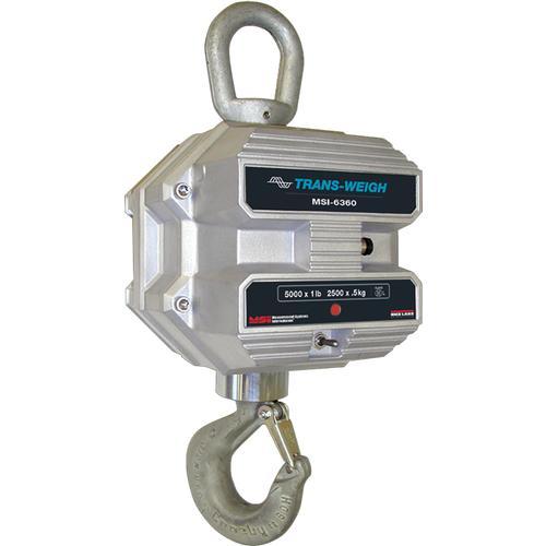 MSI 215830 MSI-6360 Trans-Weigh Industrial High Temperature Legal for Trade Crane Scales 2000 x 1 lb
