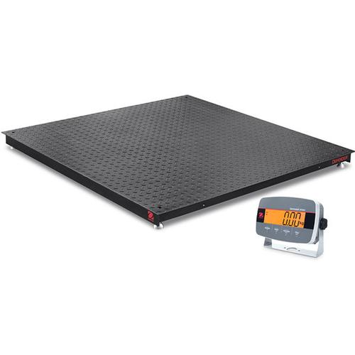 Ohaus Defender 3000 i-DF33P2500B1R Legal For Trade 3 x 3 Floor Scale 2500 x 0.5 lb