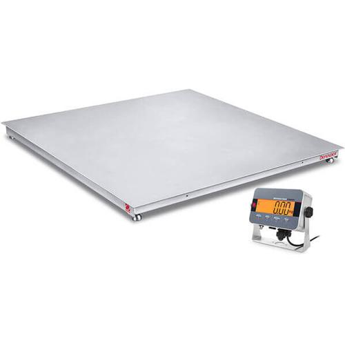 Ohaus Defender 3000 i-DF33XW2500C1R Legal For Trade Stainless Steel 3 x 3 Floor Scale 2500 x 0.5 lb