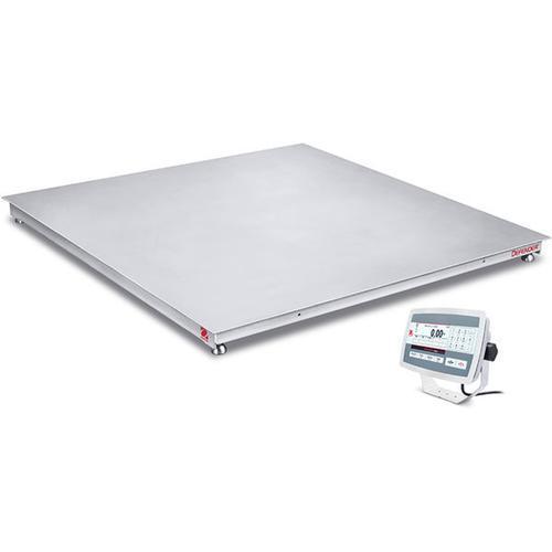 Ohaus Defender 5000 i-DF52XW5000C1L Legal For Trade 4 x 4 Stainless Steel Floor Scale 5000 x 1 lb
