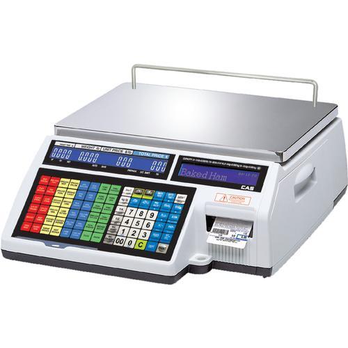 CAS CL5500B-60(NE) Bench Legal for Trade Label Printing Scale 30 x 0.01 lbs and 60 x 0.02 lbs - Open Box