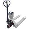 LP Scale LP7625SS-4827-5000 Stainless Steel 48 x 27 inch LCD Pallet Jack Scale with Build-in Printer  5000 x 1 lb