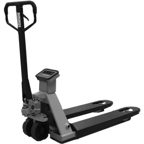 LP Scale LP7625CSS-4827-5000 Economical Stainless Steel 48 x 27 inch LCD Pallet Jack Scale 5000 x 1 lb