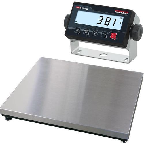 Rice Lake 97664-381 LP Benchmark Low-Profile 18 x 18 inch - Legal for Trade Bench Scale 500 x 0.1 lb