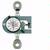 Dillon 30795-0014 X-PP Push Pull Gauge, 50-0-50 x 1 lb