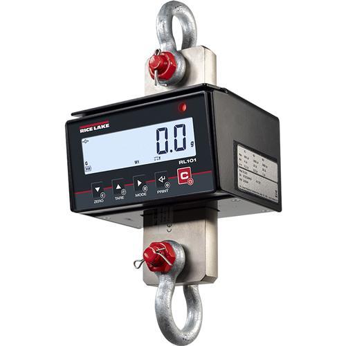 Rice Lake RL101-6k 219144 Compact Digital Below-the-hook Scale 1500 x 0.5 lb and 1501-3000 x 1 lb and 3001-6000 x 2 lb