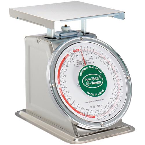 Yamato CW(N) 1K/SS Top Loading Dial Portion Control Scale 8 inch Dial  1000g x 5g