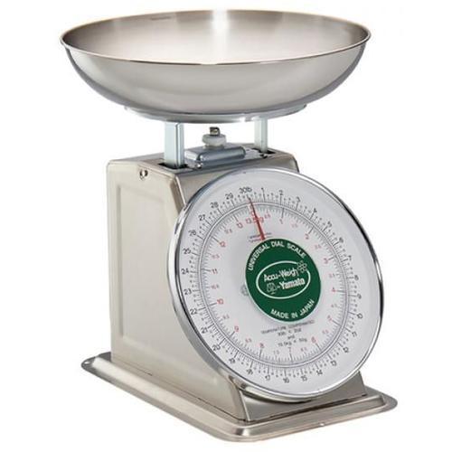 Yamato M-10PK C/P OUD-171 Top Loading Dial Portion Control Scale 8 inch Dial w 2.5 qt bowl 10lb x 1oz and 4kg x 20g