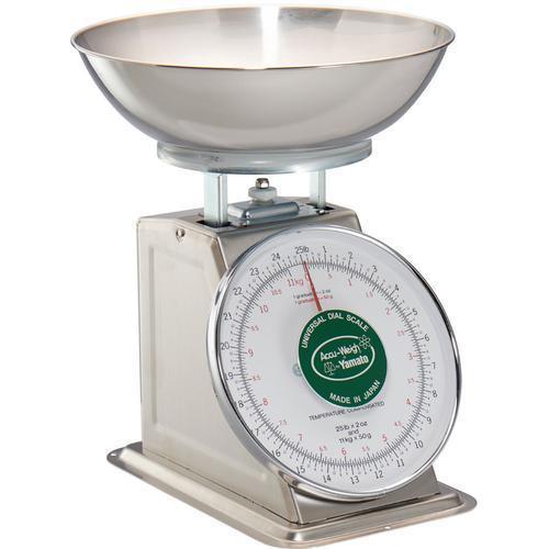 Yamato M-40PK C/P OUD-170 Top Loading Dial Portion Control Scale 8 inch Dial w 4.2 qt bowl 40lb x 2oz and 18kg x 50g