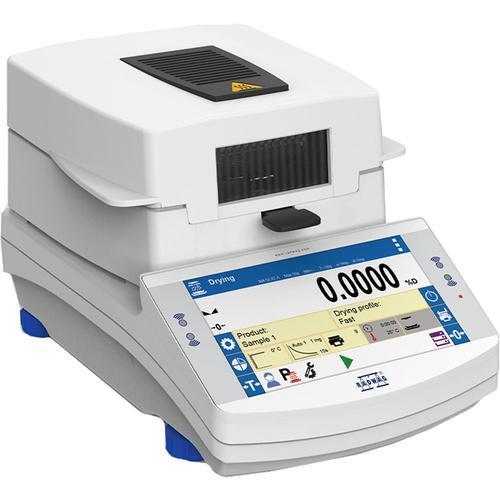 RADWAG MA-110.X7.IC.A IR emitter Moisture Analyzer with Automatic Chamber and Internal Calibration 110 g x 1 mg