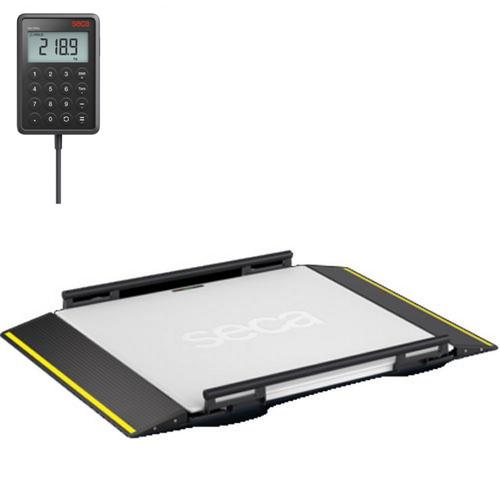 Seca XLine Base ONSWXINBNN Wheelchair Scale EMR-Ready with Basic Display - 1100 x 0.2 lb