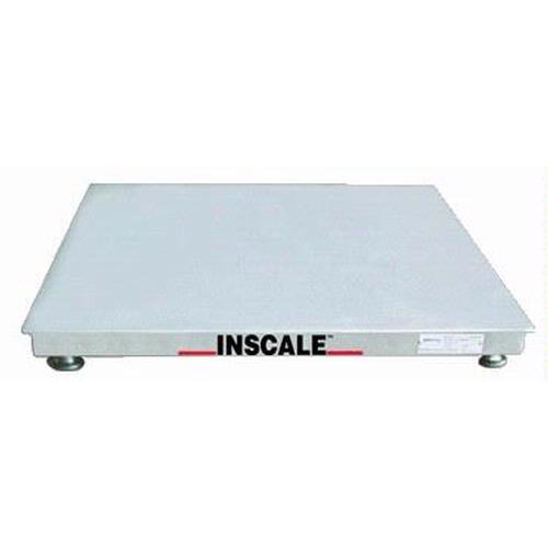Inscale 45-5-S Stainless Steel Floor Scale, 4 x 5, 5000 x 1 lb