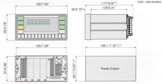 AND AD-4402 Digital Scale Indicators