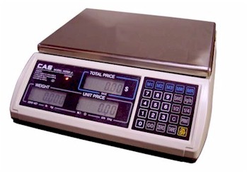 CAS S-2000-JR Digital Price Computing Scale / Deli Scale