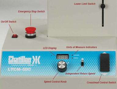 Chatillon LTCM-500 Motorized Digital Test Stand