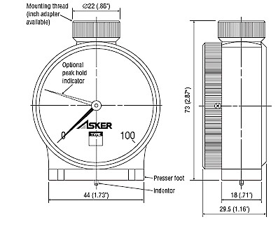 Asker X High Performance Hardness Testers from Hoto Instruments