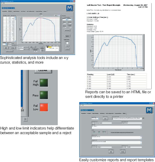 Mark-10 MESURGauge Data Collection Software for Force Testing